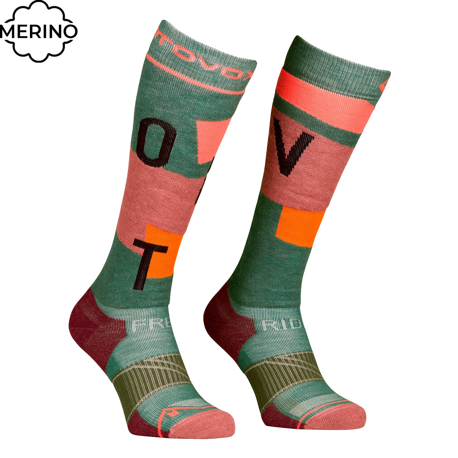 ORTOVOX Freeride Long Socks Cozy Women's