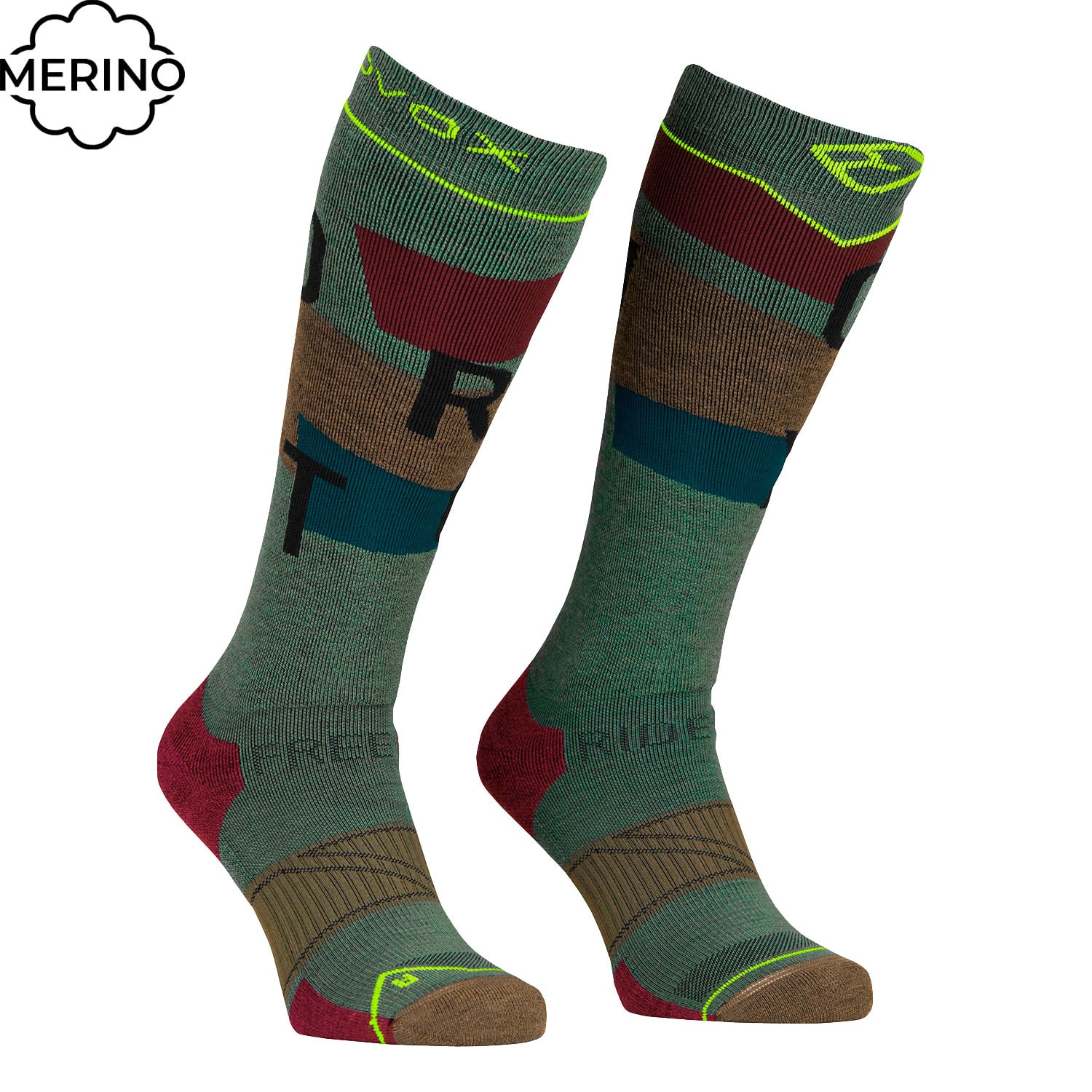 ORTOVOX Freeride Long Socks Cozy Men's