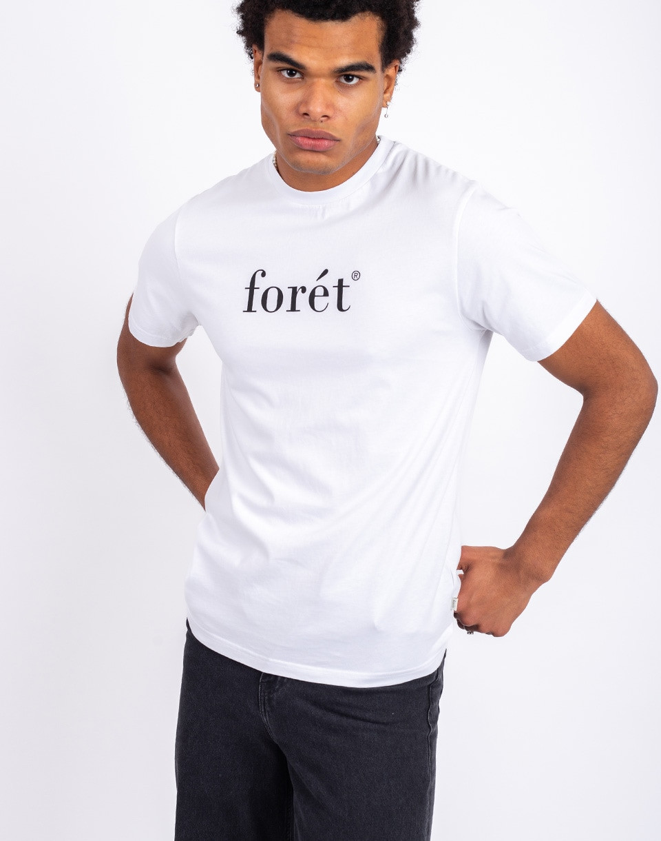 Forét Amber T-Shirt White/Black M