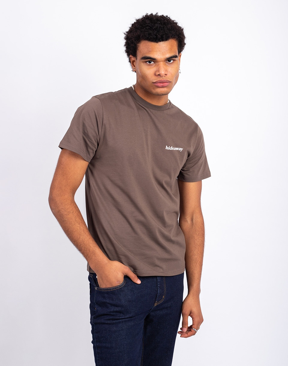 Forét Hideaway T-Shirt Cold Brown/Cloud M