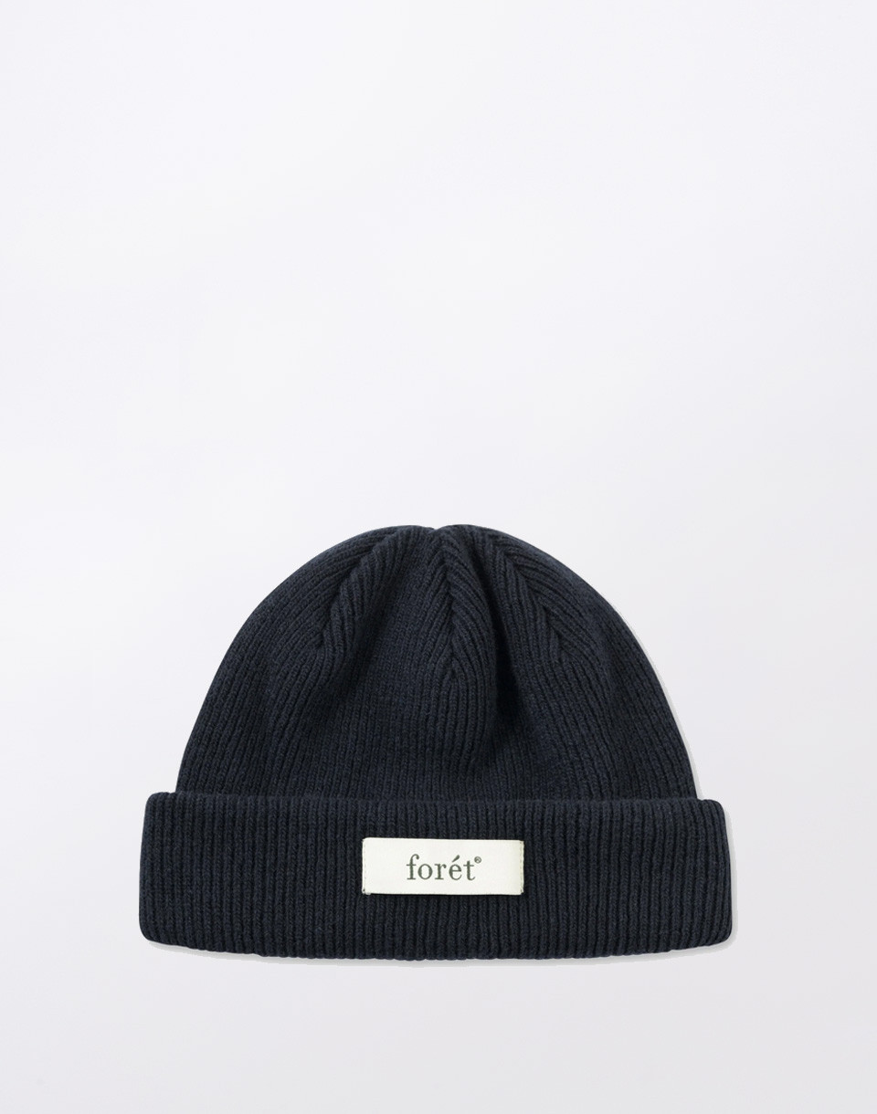 Forét Relax Rib Beanie NAVY