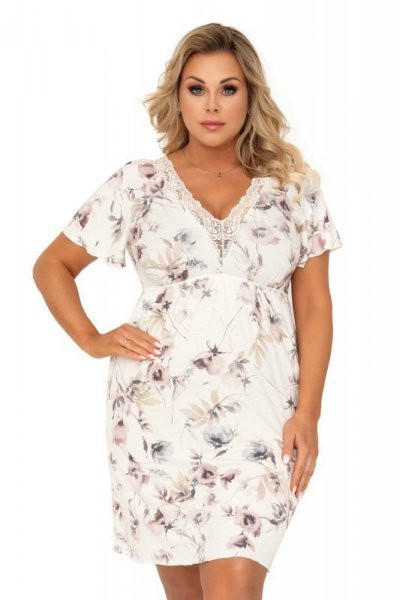 Donna Belinda plus size Koszula nocna 46/3XL krémová