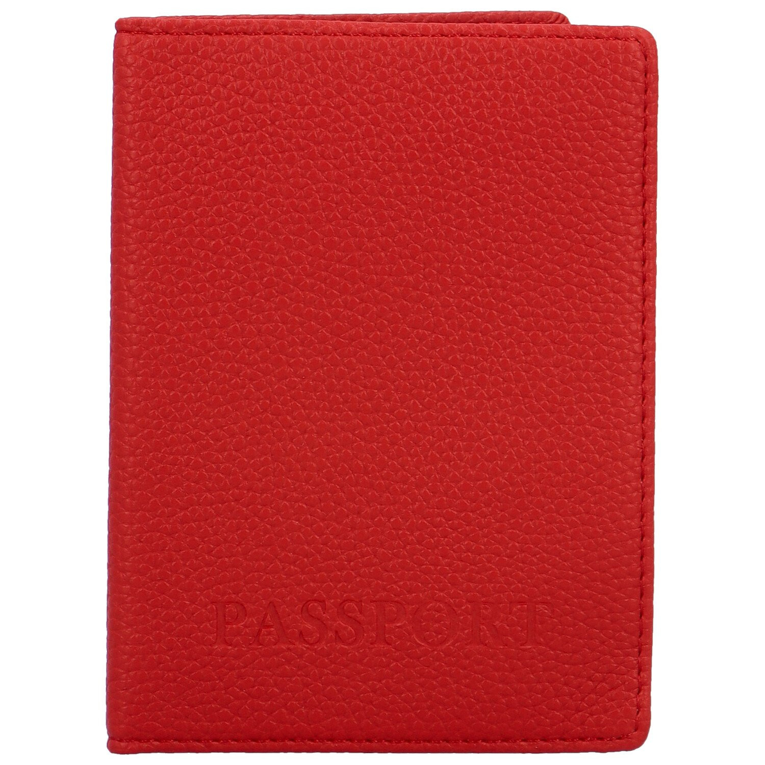 Stylový koženkový obal na PAS Wasim, červený