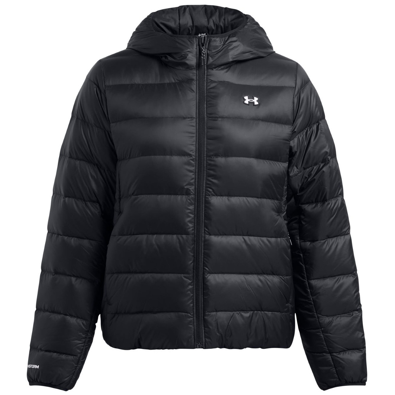 Dámská bunda Under Armour Legend Down Hooded Jacket Velikost: S / Barva: černá