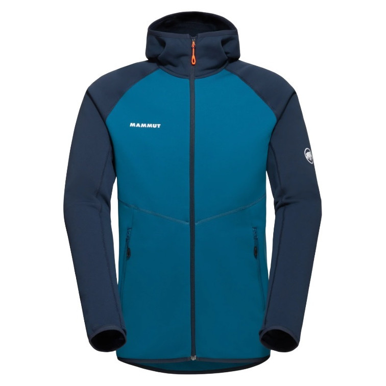 Pánská bunda Mammut Aconcagua ML Hooded Jacket Men Velikost: L / Barva: modrá