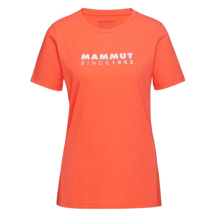 Dámské triko Mammut Core T-Shirt Women Logo Velikost: L / Barva: červená/oranžová