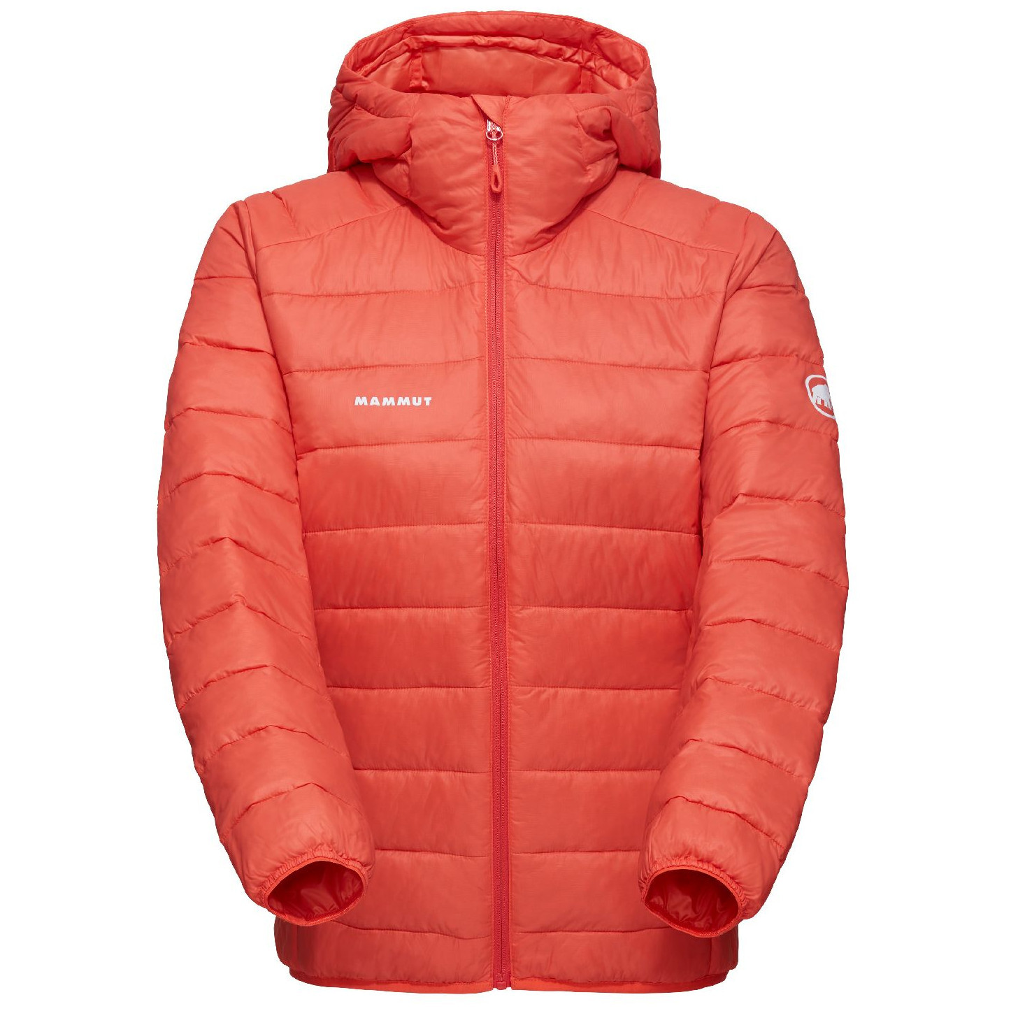 Dámská zimní bunda Mammut Crag IN Hooded Jacket Women Velikost: S / Barva: červená