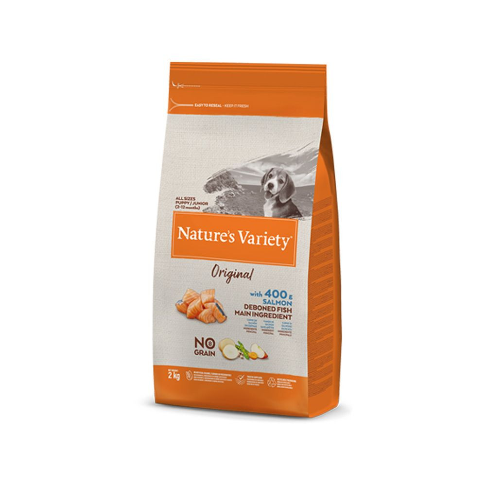 Nature's Variety Original No Grain Junior losos - výhodné balení: 2 x 12 kg