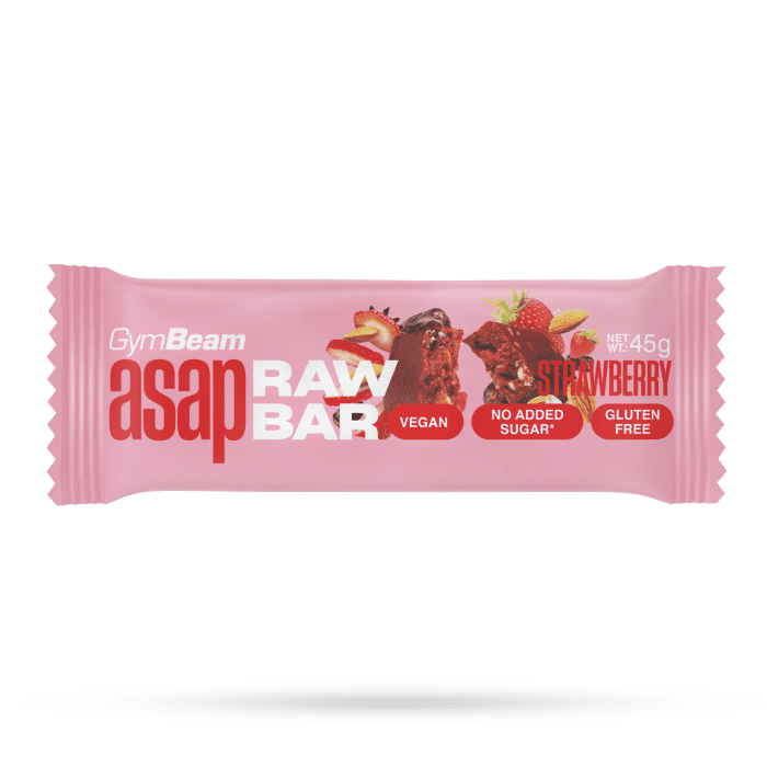 ASAP Raw Bar 45 g jahoda - GymBeam