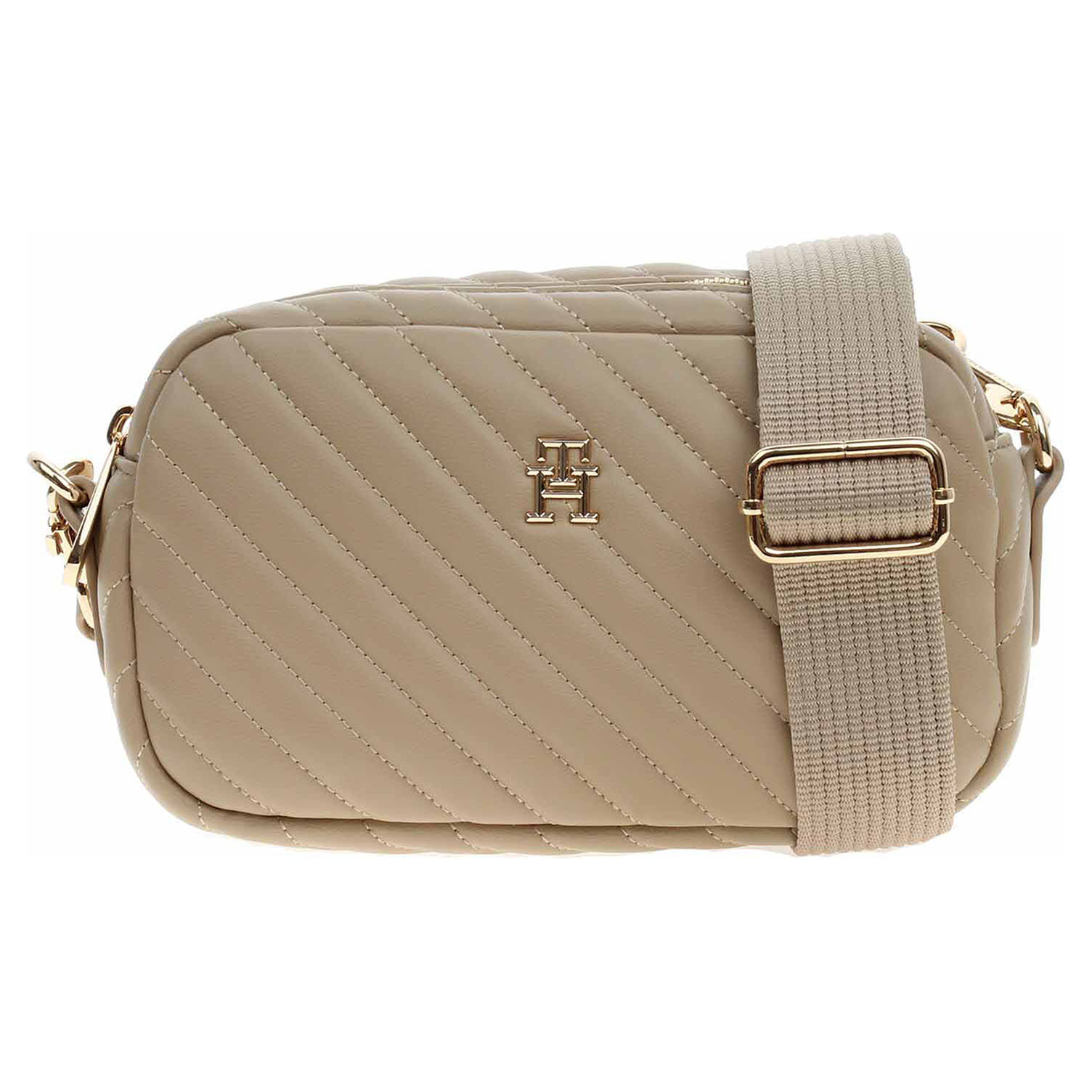 Ecco Tommy Hilfiger dámská kabelka AW0AW17011 AEG Beige 11892267