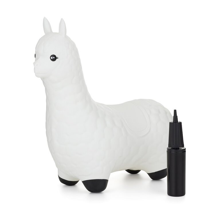 FEEDO Zvířátko skákací Llama White