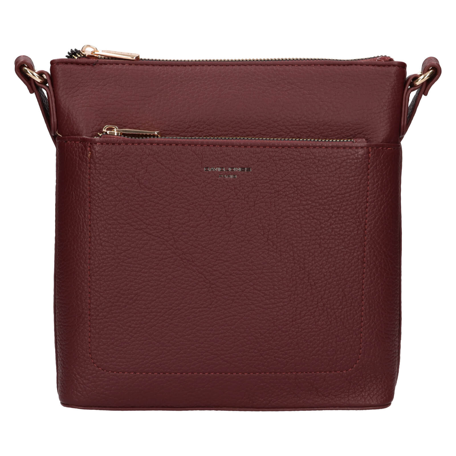 Dámská crossbody kabelka David Jones Gutáva - vínová