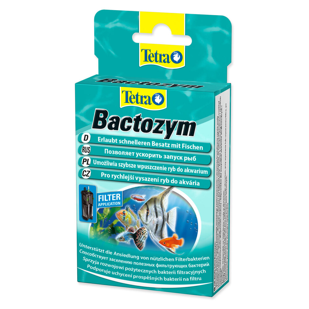 TETRA Bactozym 10 kapslí, poškozený obal