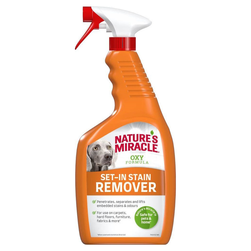 NATURE'S MIRACLE Set-In Stain Remover pro psy 709 ml, poškozený obal