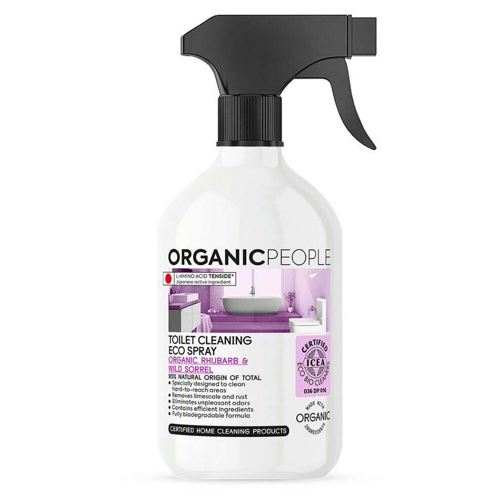 ORGANIC PEOPLE Eko Čistící sprej na toalety 500 ml, poškozený obal