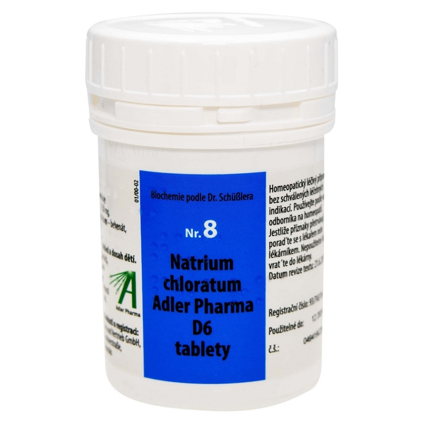 ADLER PHARMA Nr.8 Natrium chloratum D6 1000 tablet