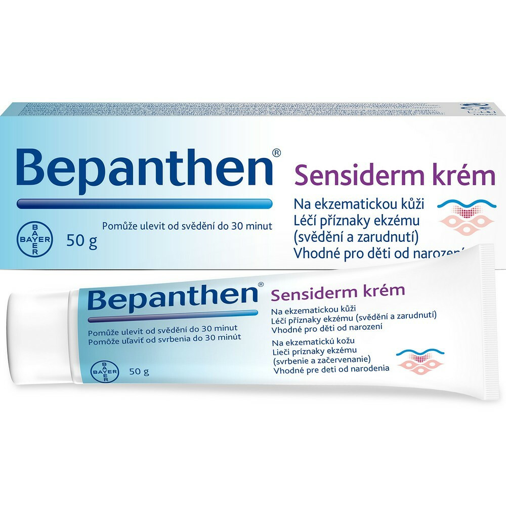 BEPANTHEN  Sensiderm krém 50 g, poškozený obal