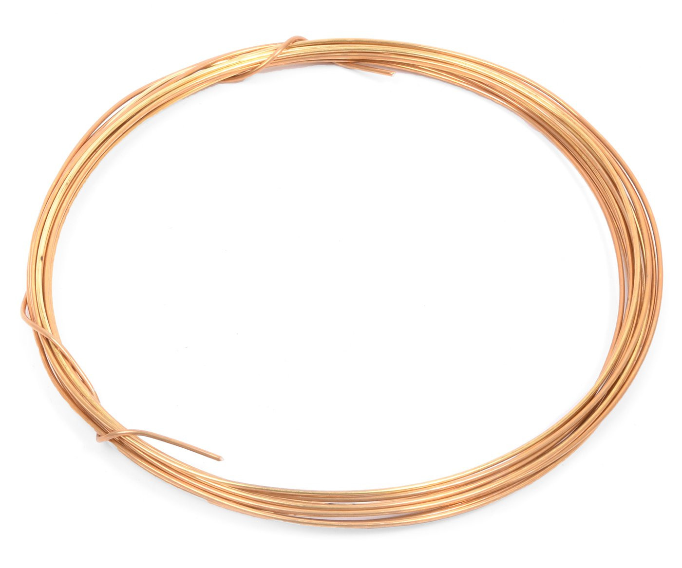 Drátek dekorační mosazný - 0.8mm 10m