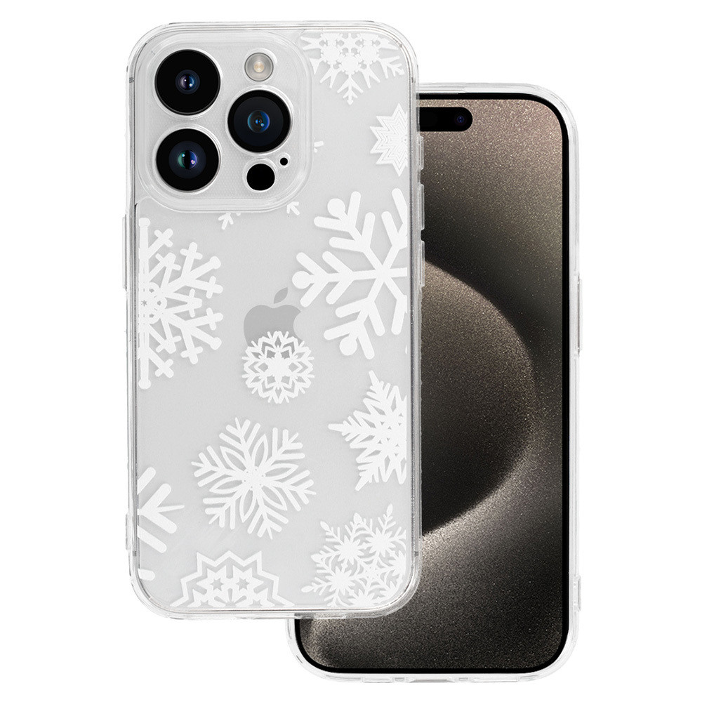 Zadní kryt TEL PROTECT Christmas Clear pro iPhone 14 Pro Design 4