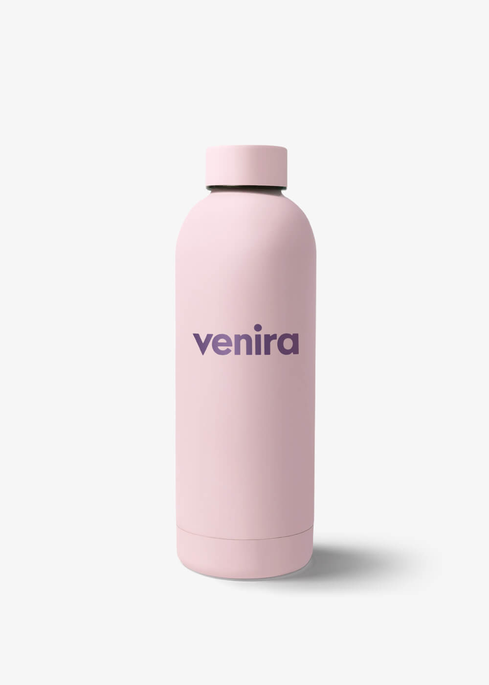 VENIRA termoláhev s uzávěrem, světle růžová, 500 ml