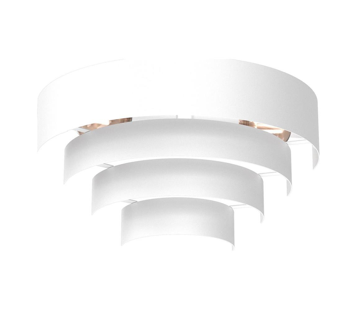 Nástěnné svítidlo RINGS 2xE27/15W/230V bílá