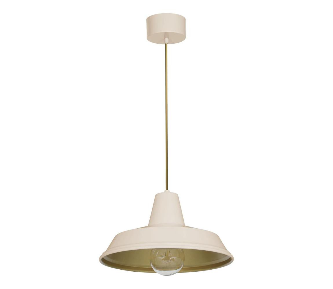 Lustr na lanku CLASS 1xE27/15W/230V béžová