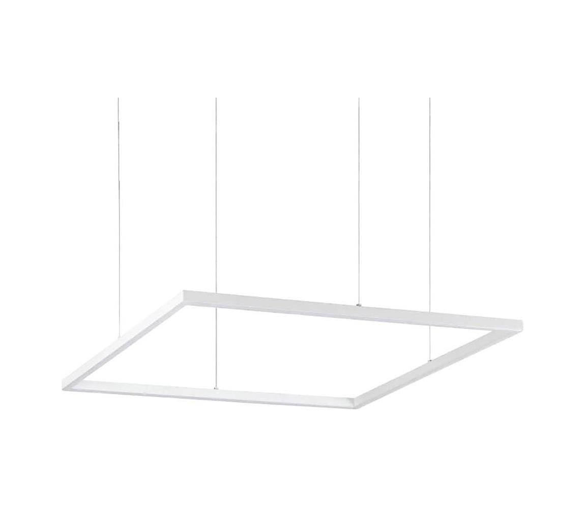 Ideal Lux Ideal Lux - LED Lustr na lanku ORACLE SLIM LED/41W/230V 3000K 70x70 cm bílá