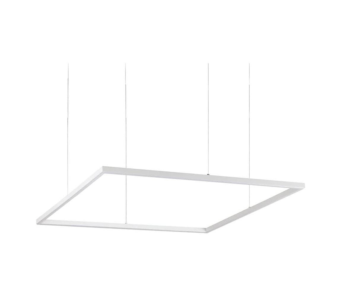 Ideal Lux Ideal Lux - LED Lustr na lanku ORACLE SLIM LED/53W/230V 3000K 90x90 cm bílá