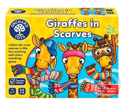 Giraffes in scarves (žirafy v šálách) - Orchard Toys