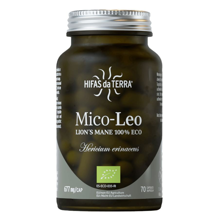 Hifas da Terra Mico-Leo, hericium, BIO, 70 kapslí