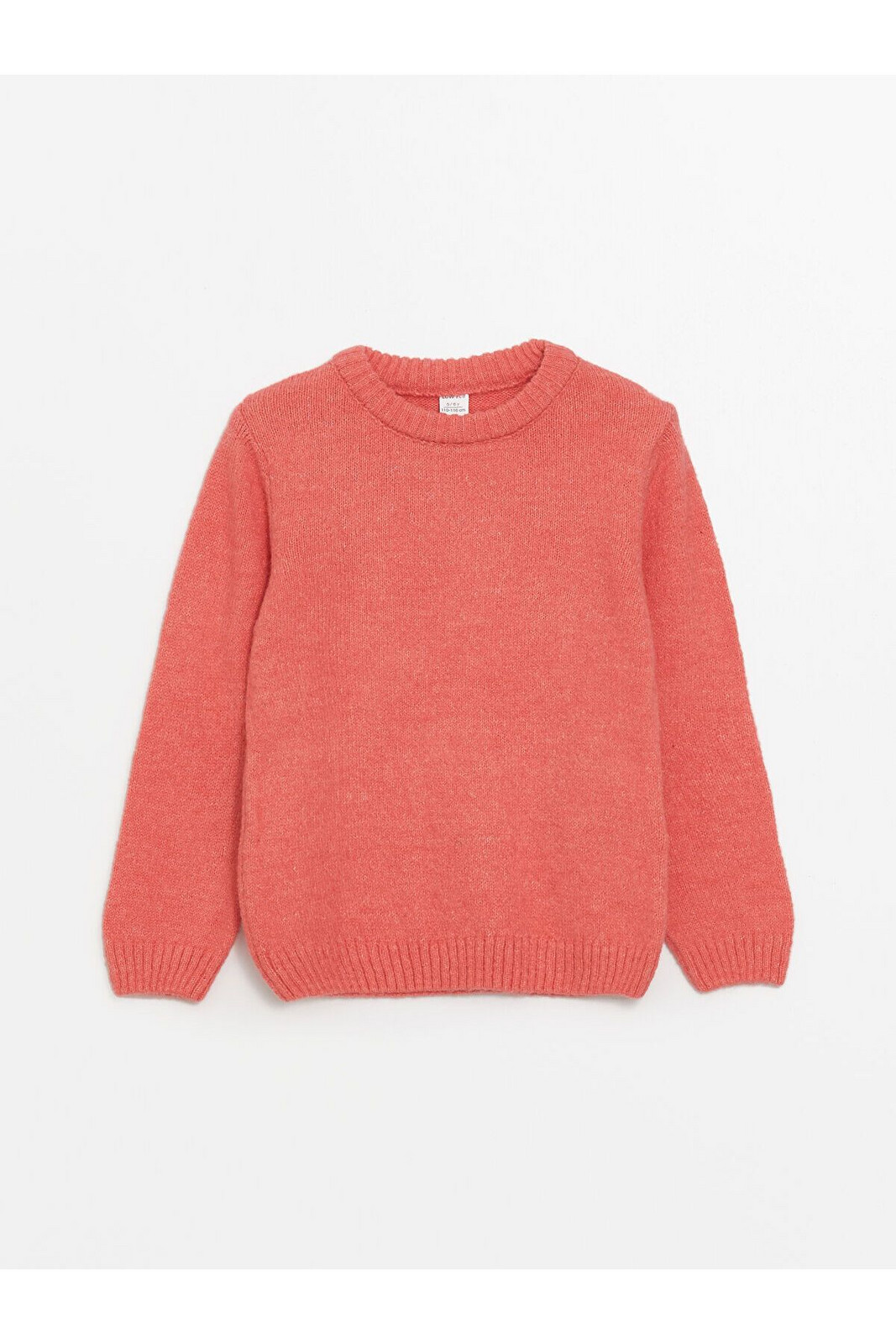 LC Waikiki Lcw Crew Neck Basic Long Sleeve Girl's Knitwear Sweater