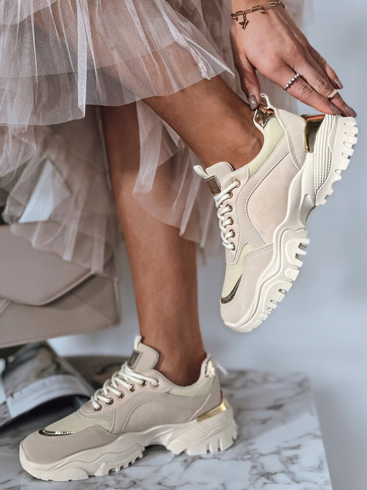 Dámské tenisky LIZZE Barva béžová DSTREET