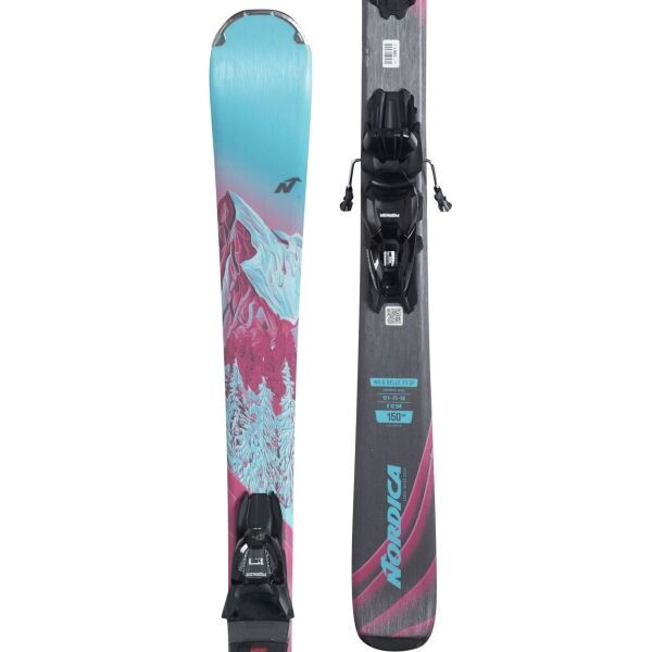 Nordica WILD BELLE 73 SP + TLT 10 COMP GW Dámské sjezdové lyže, mix, velikost