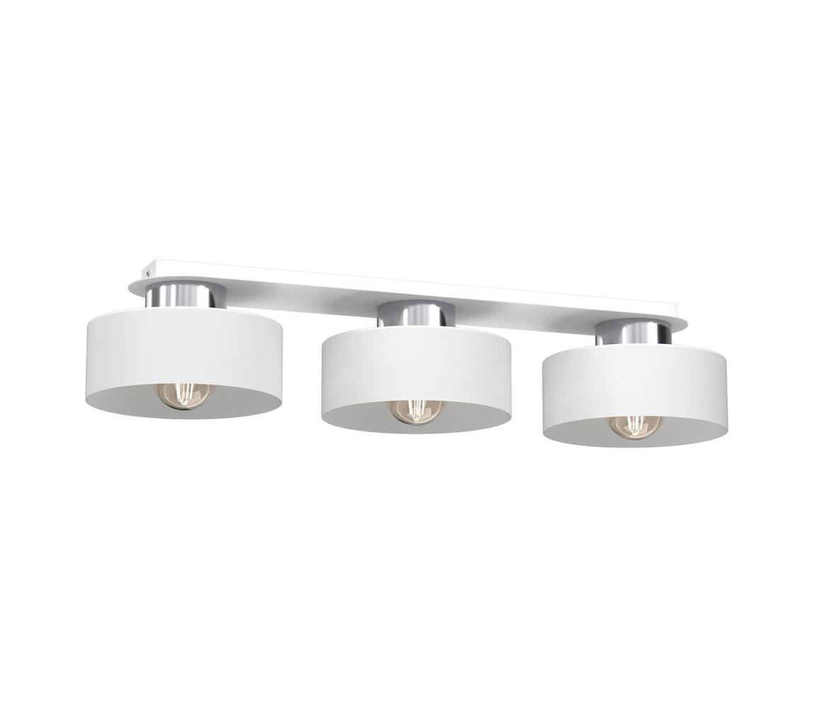 Stropní svítidlo MARTI 3xE27/15W/230V bílá/chrom
