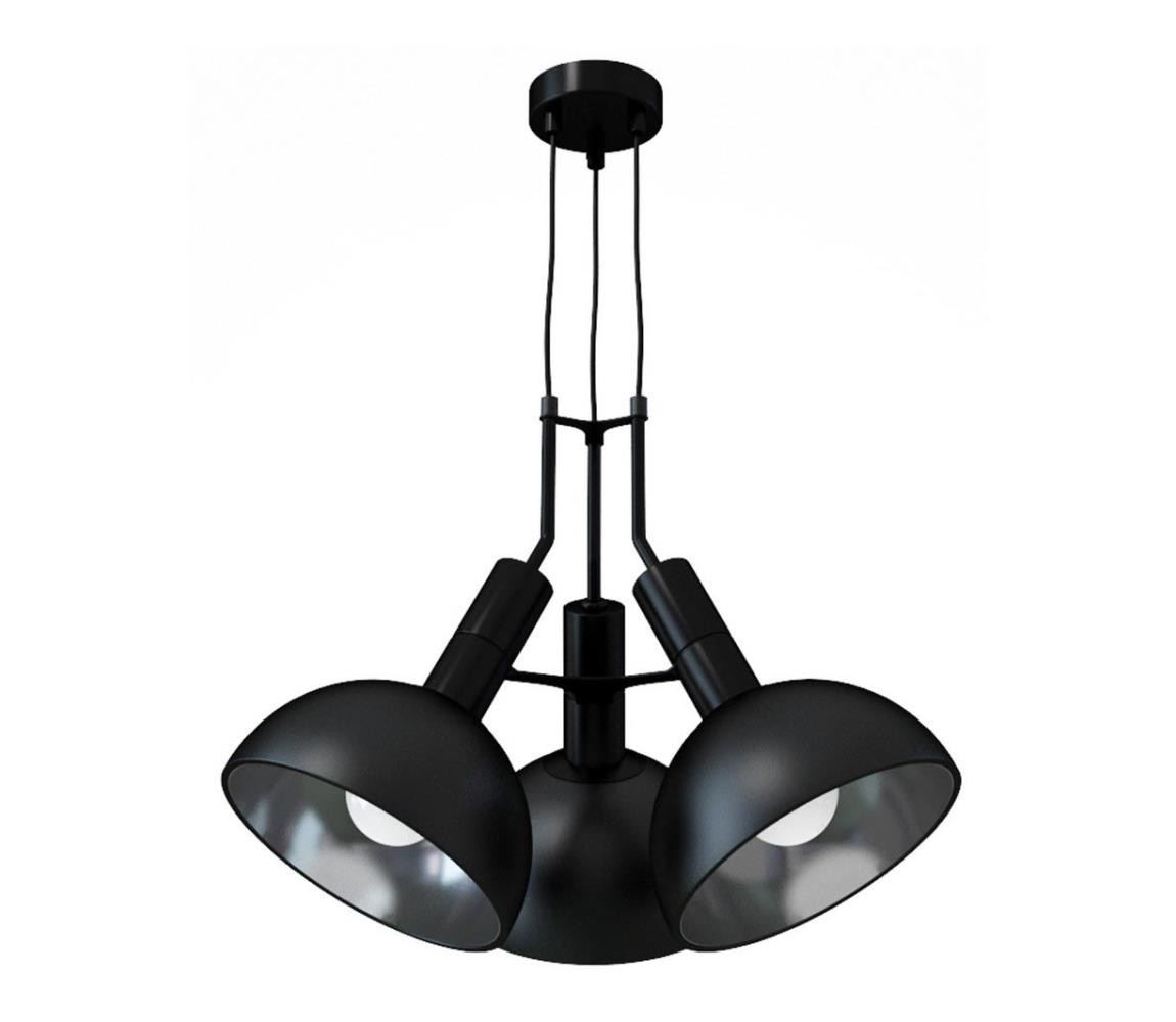 Lustr na lanku BUFFI 3xE27/60W/230V