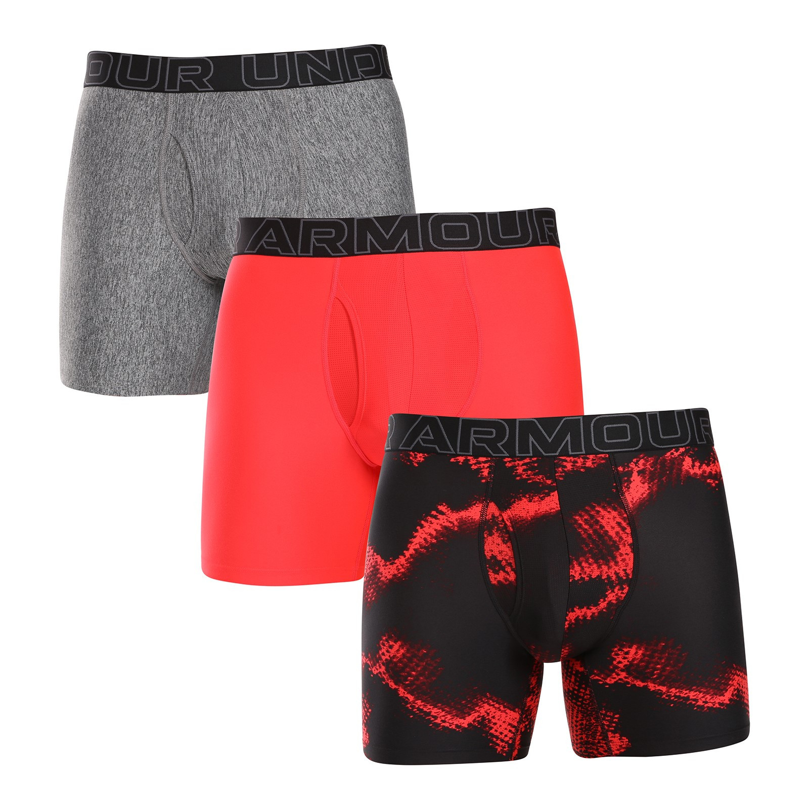 3PACK pánské boxerky Under Armour vícebarevné (1383879 713) XL, trenky / trenýrky