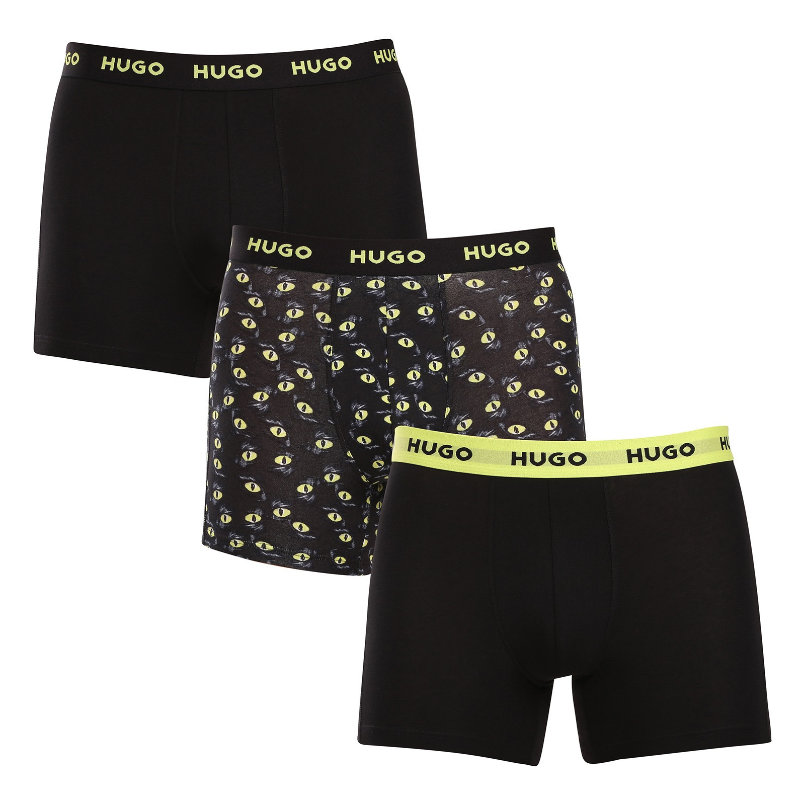 3PACK pánské boxerky HUGO vícebarevné (50517887 983) M, trenky / trenýrky