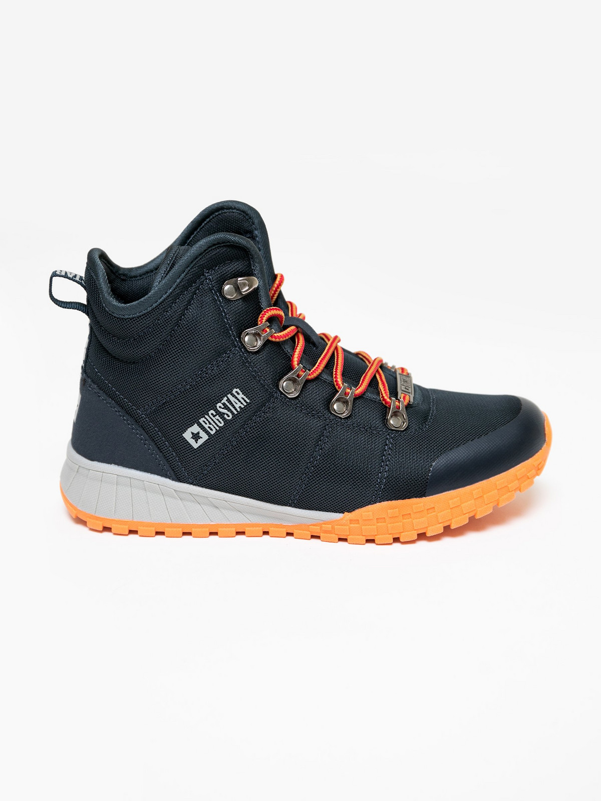 Dámské Trappery Sportovní Boty Big Star Memory Foam System Modré