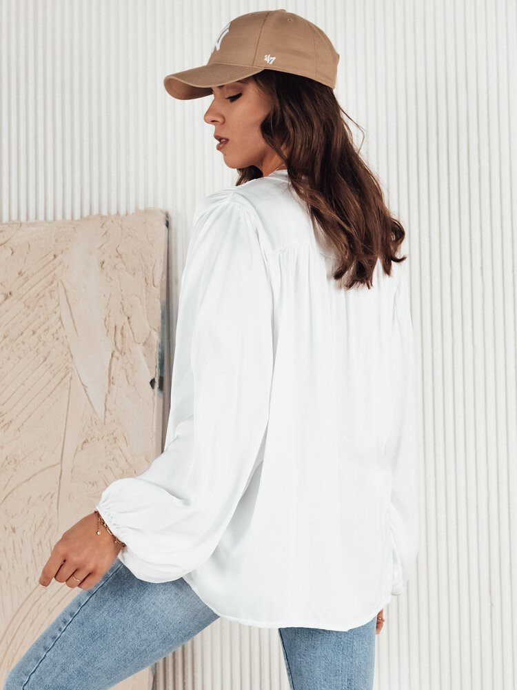 Elegantní dámská košile LERMA Barva Bílý DSTREET