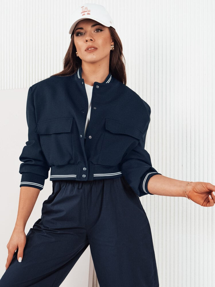 Dámská bomber bunda CHOMP Barva tmavě modrá DSTREET