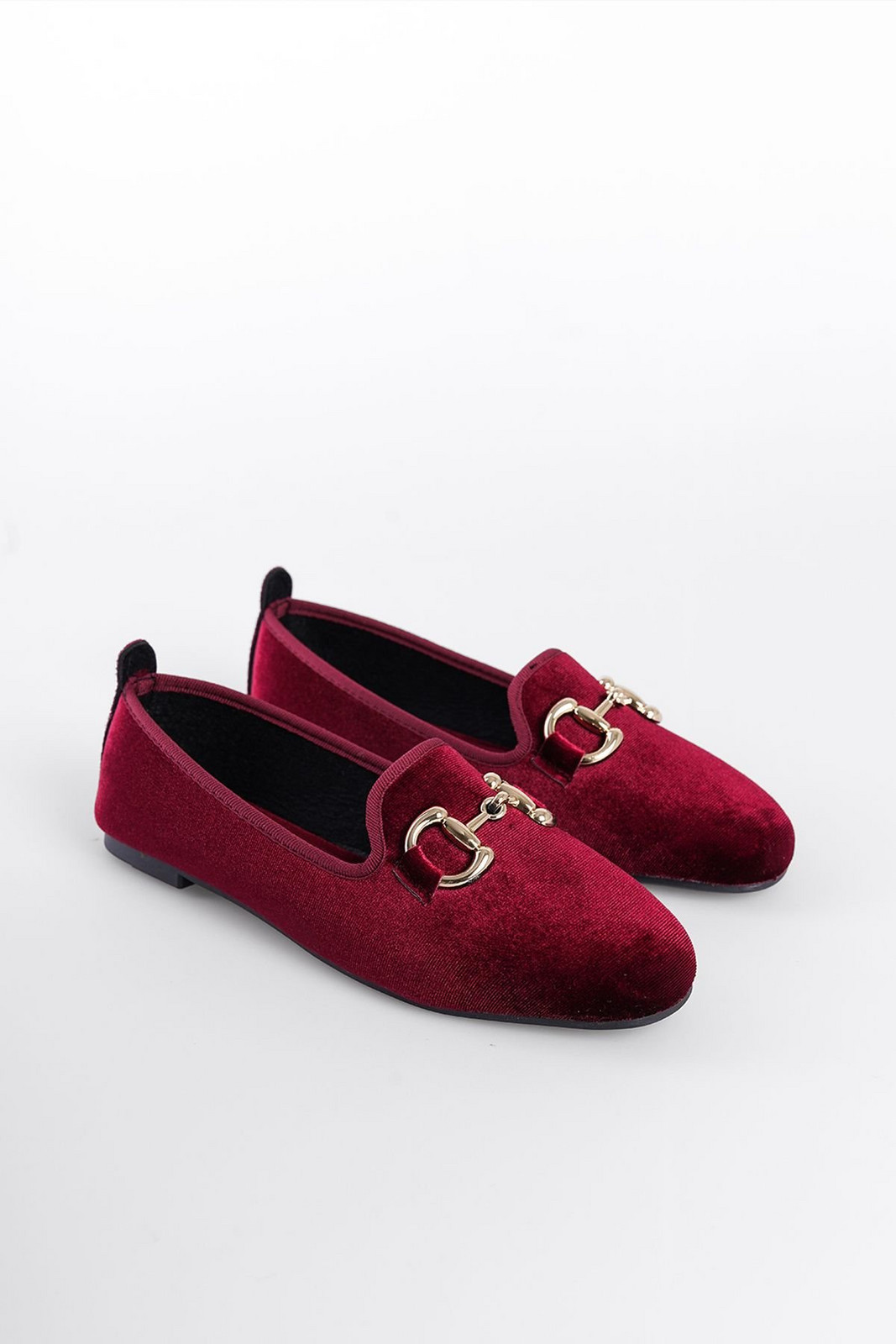 Capone Outfitters Velvet Women's Ballerinas