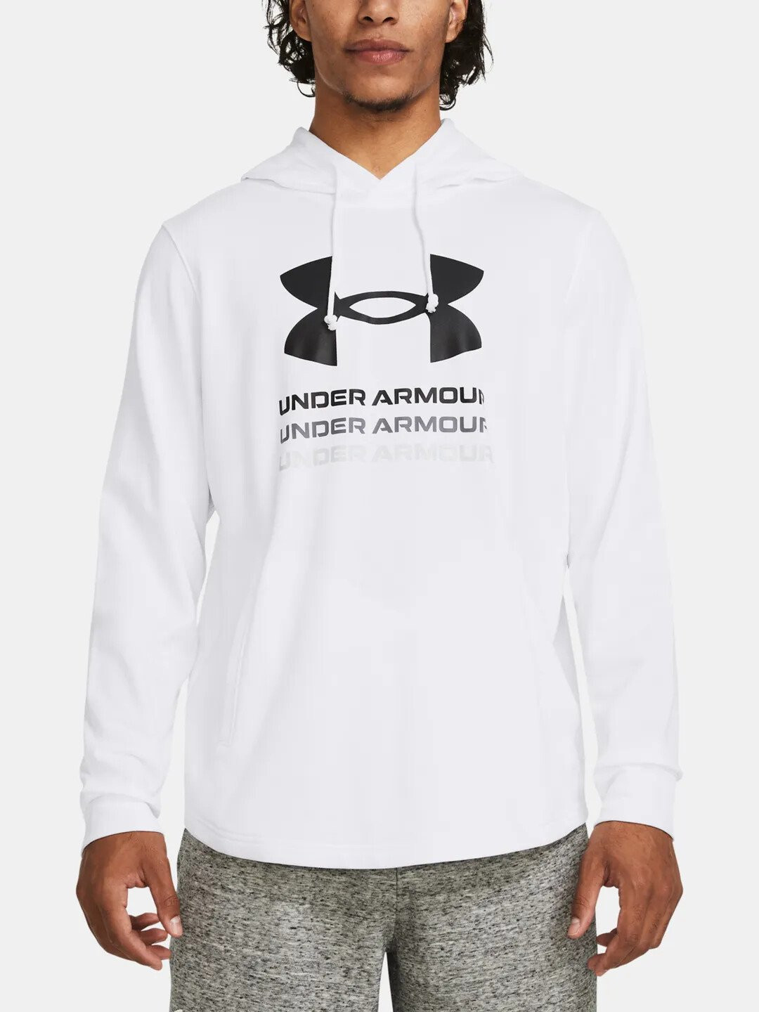 Pánská mikina Under Armour Rival Terry Graphic Hood
