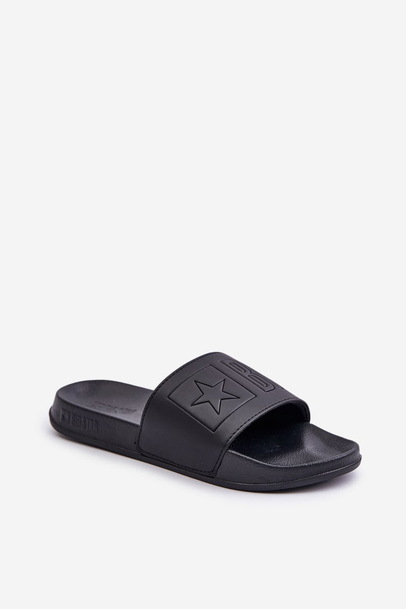 Pěnové Pantofle Dámské Big Star OO274040 Černé