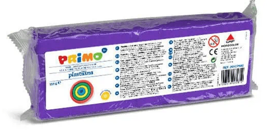 Plastelína PRIMO, 550g, fialová