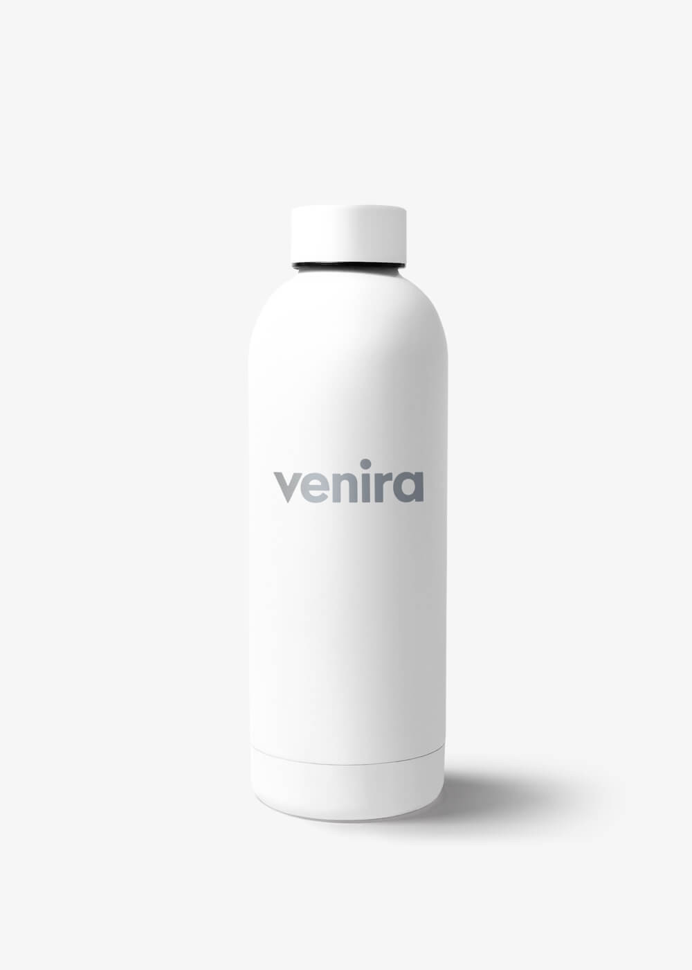 VENIRA termoláhev s uzávěrem, bílá, 500 ml