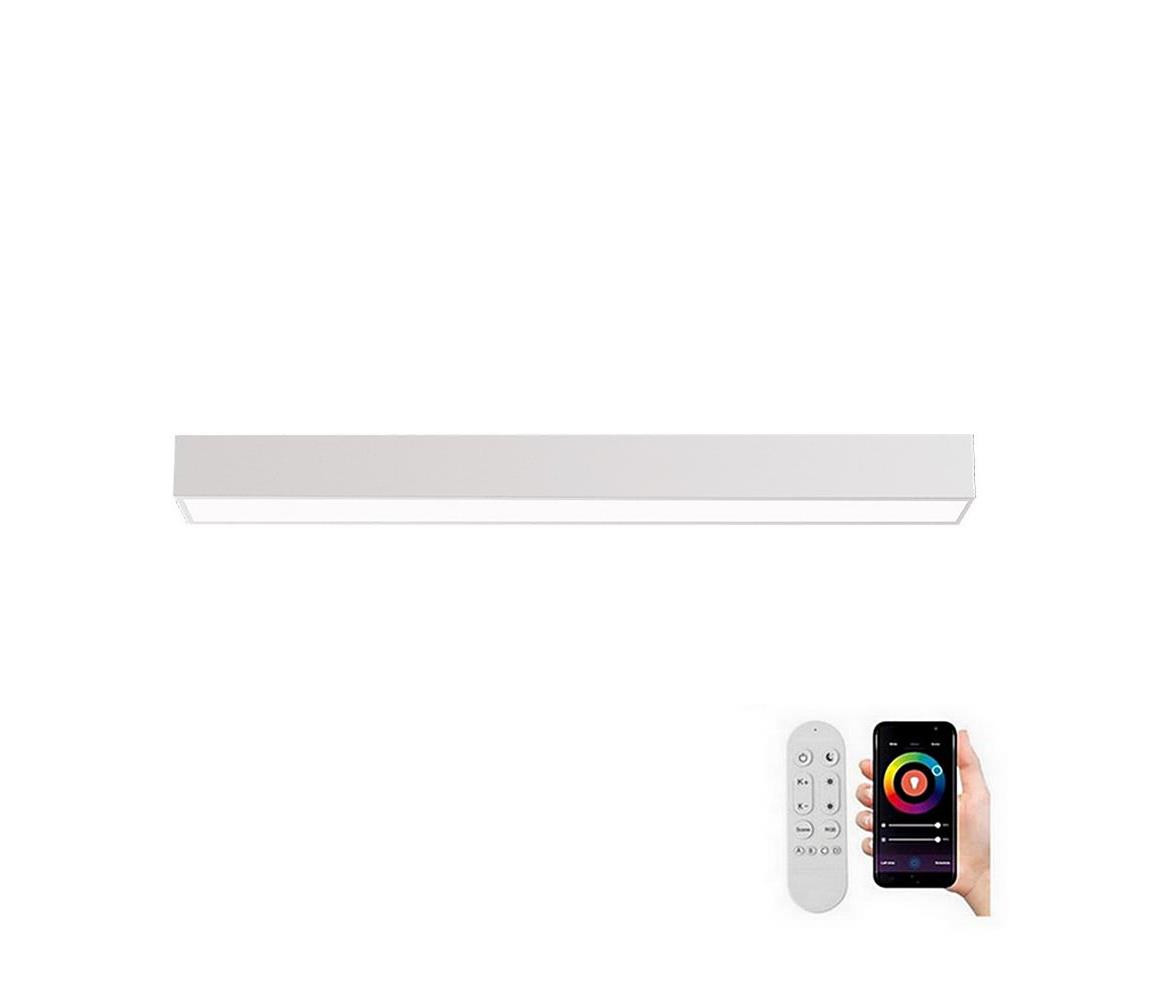 Neo  NEO 07258L - LED Stmívatelné svítidlo LUNGO 29W/230V Wi-Fi Tuya bílá + DO