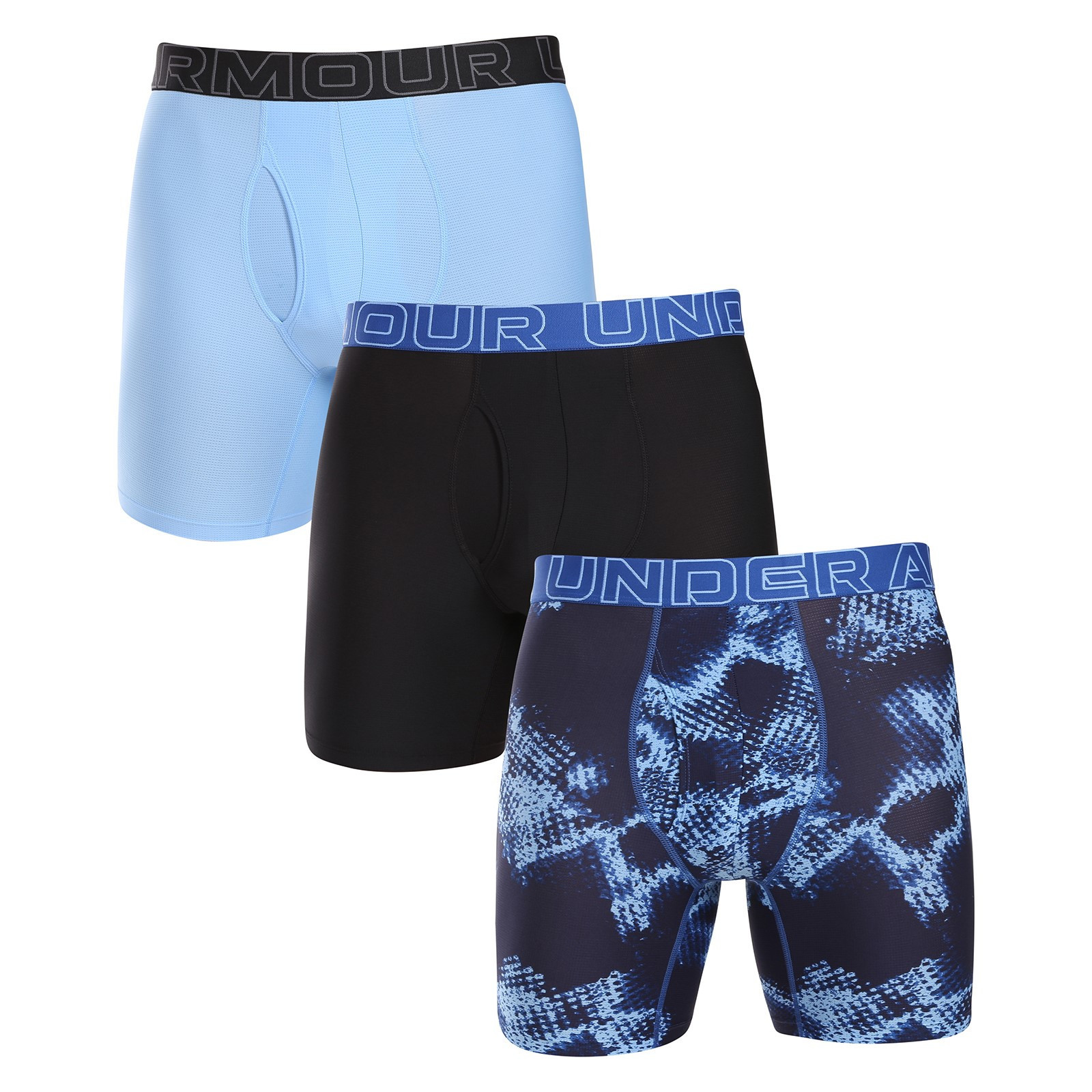 3PACK pánské boxerky Under Armour vícebarevné (1383885 432) XL, trenky / trenýrky