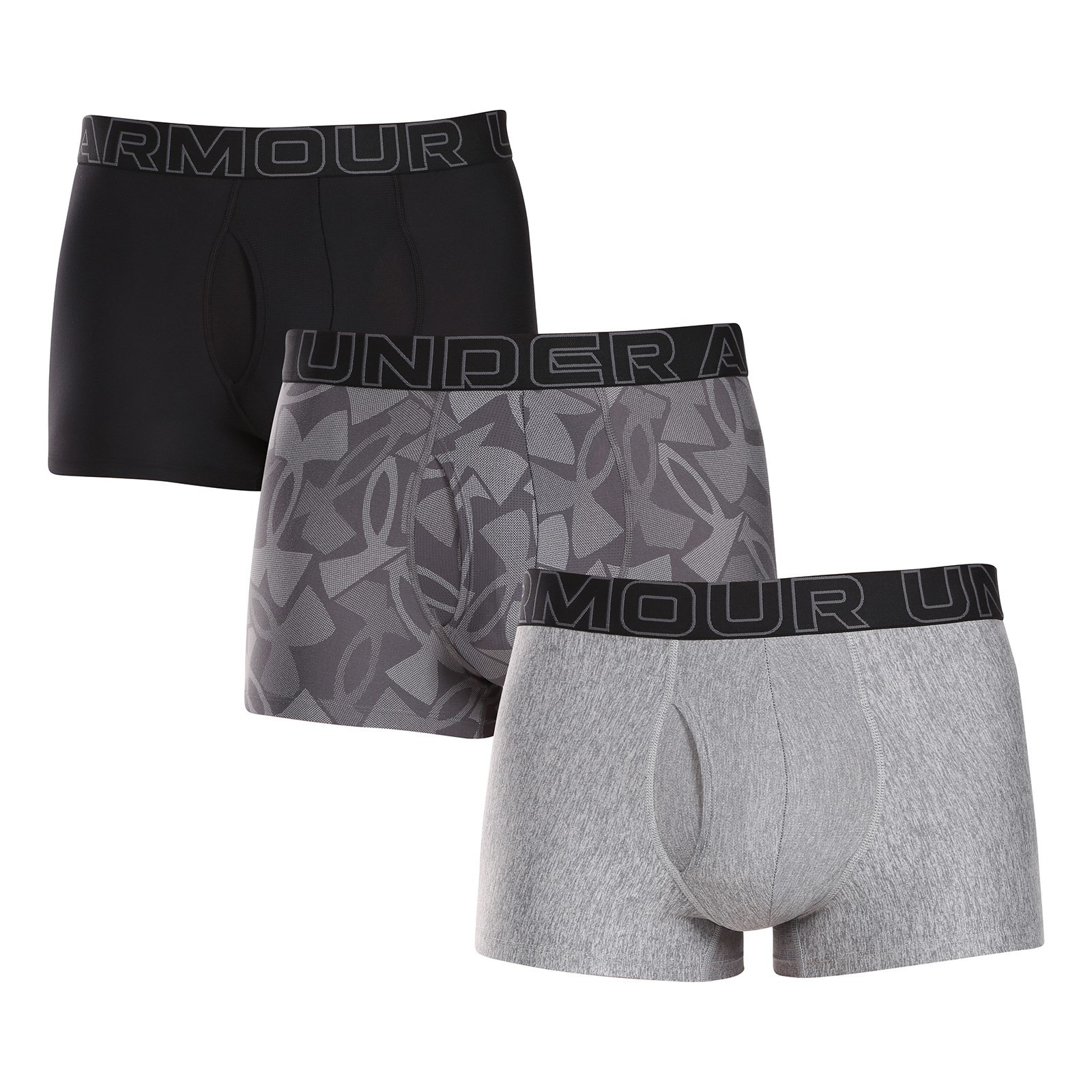 3PACK pánské boxerky Under Armour vícebarevné (1383883 035) XL, trenky / trenýrky