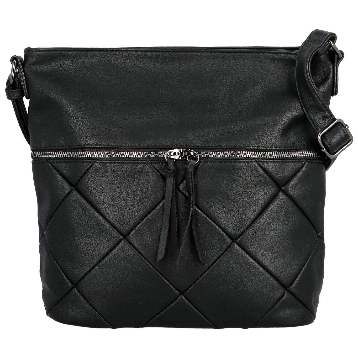 Dámská crossbody kabelka černá - Coveri Ariff černá