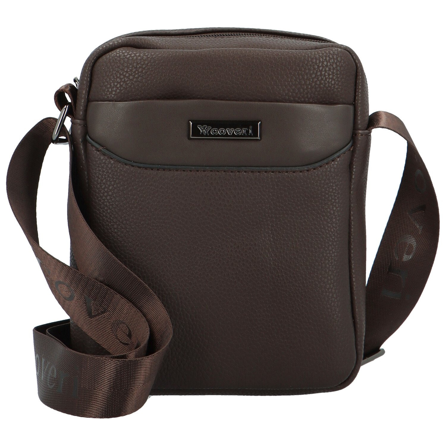 Pánská crossbody taška coffee - Coveri Miach coffee